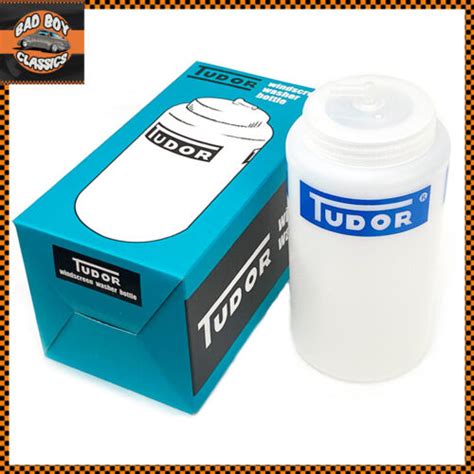 Windscreen Washer Bottle & Cap Genuine Tudor Printed Fits